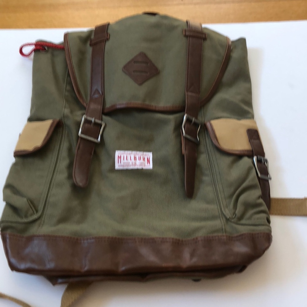 Millburn Co. canvas backpack